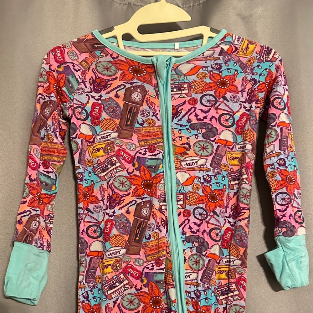 Stranger Things Bamboo Bliss Zippy Size 12-18 month.